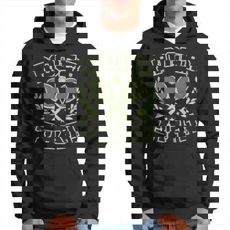 Roger That Cute Tennis Racket Ball Retro Style Hoodie - Monsterry