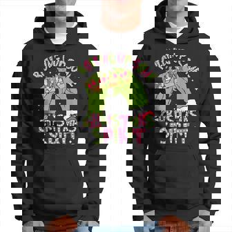 Rolling Up Some Christmas Spirit Xmas Santa Pajamas Holiday Hoodie - Thegiftio