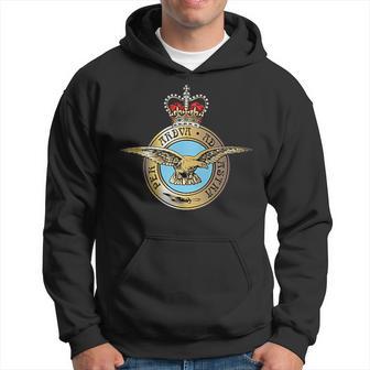 Royal Air Force Raf Uk Military Badge Patch Hoodie - Thegiftio UK