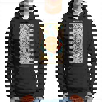 Rueda De La Fortuna Tarot Arcana Carta Magia Suerte Sudadera - Regaloses