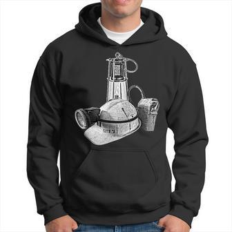 Ruhrpott Jumper Miner Helmet Grubenlampe Glück On Kapuzenpullover - Geschenkecke