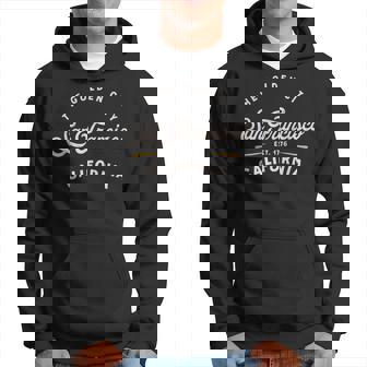 Rustic Classic San Francisco California 1776 Usa Novelty Felpa con cappuccio - Novitaregali