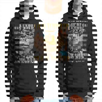 Sad Is Temporary Swag Is Forever Capybaras Vintage 90S Hoodie | Seseable UK