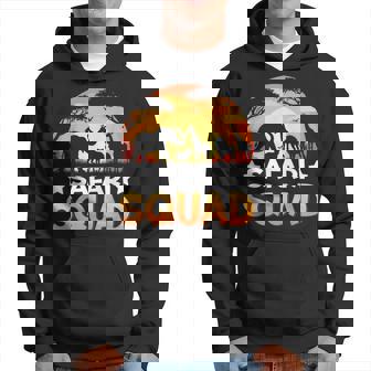 Safari Squad Safari Animals Sunset Wildlife Matching Zoo Hoodie - Seseable