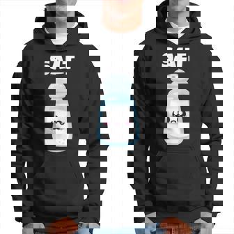 Salt Costume Matching Pepper And Salt Couple Kawaii Hoodie - Thegiftio UK