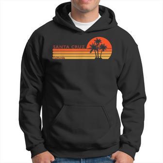 Santa Cruz California Retro Sunsetintage Kapuzenpullover - Geschenkecke