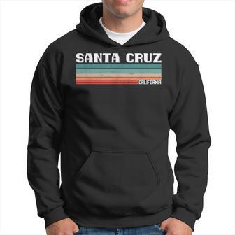 Santa Cruz Intage Retro 70S 80S Santa Cruz Ca Kapuzenpullover - Seseable