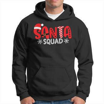 Santa Squad Christmas Team Santa Crew Family Matching Xmas Hoodie - Thegiftio UK