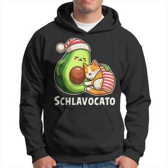 Schlavocato Official Sleep Pyjamas Sleep Avocado Cat Kapuzenpullover - Geschenkecke