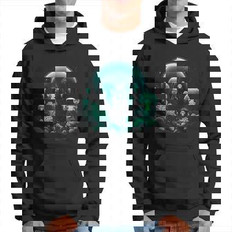 Scuba Diver And Jellyfish For Ocean Dive Trip Scuba Diving Hoodie - Monsterry