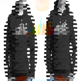 Sevilla Skyline España Colorido Retrointage Sevilla Sudadera - Regaloses