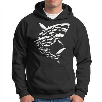 Shark Lover Marine Biology Animal Science Sharks Hoodie - Thegiftio UK