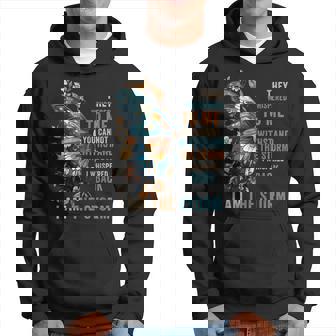 She Whispered I Am The Storm African Inspirational Peace Hoodie - Seseable
