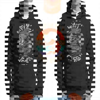 Shrimply The Best Shrimp Catcher Shrimping Season Hoodie - Thegiftio UK