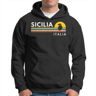 Sicilia Italia Italy Lemon Souvenirsintage Retro Kapuzenpullover - Geschenkecke