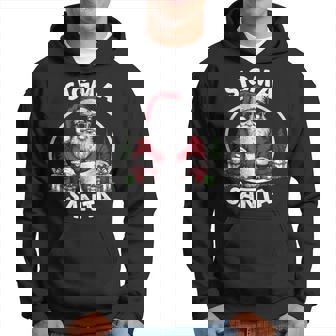 Sigma Claus Vintage Cool Santa Meme Sigma Christmas Hoodie - Thegiftio UK