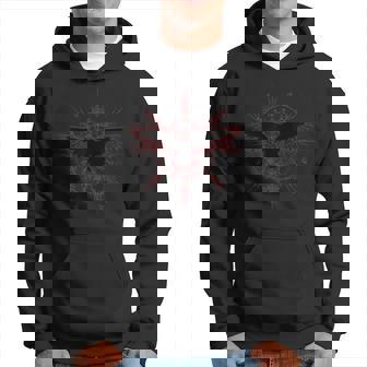 Símboloikingo Retro Cuervo Nórdico Símbolo Celta De Runa Sudadera - Regaloses