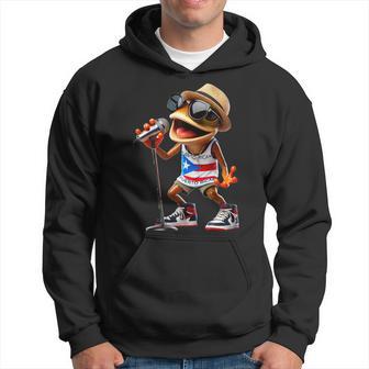 Singing Coqui Puerto Rican Flag Sunglasses Boricua Hat Fun Hoodie - Thegiftio UK
