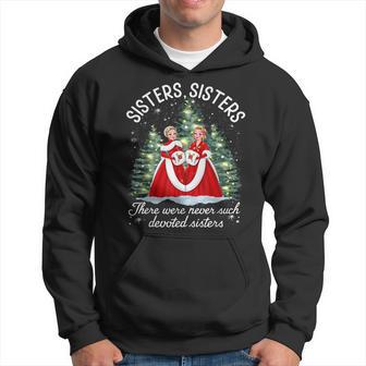 Sisters White Christmas Movie 1954 Xmas Snow Holiday Pajamas Hoodie - Thegiftio UK