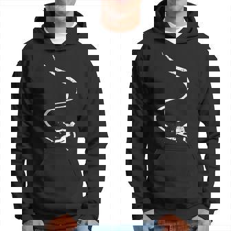 Skieur De Descente Montagne Ski Sport Ski Skieur Cadeau Sweat à capuche - Cadeauxyz