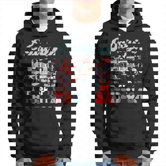 Slp Ot Pt Speech Therapy Physical Therapist July 4Th Usa Hoodie - Thegiftio