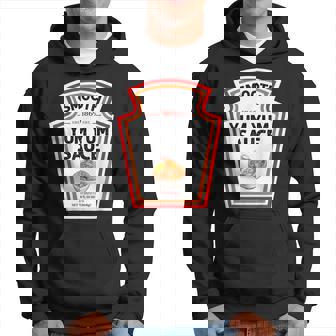 Smooth Yumyum Bottle Label Halloween 2024 Couples Costume Hoodie - Thegiftio UK