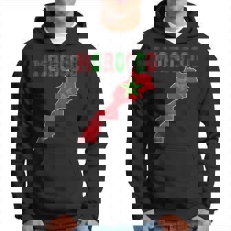 Solidarité Marocaine Drapeau National Maroc Maroc Sweat à capuche - Cadeauxyz