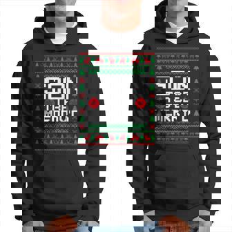 Soon To Be Merry'd Ugly Xmas Christmas Sweaters Engagement Hoodie | Mazezy