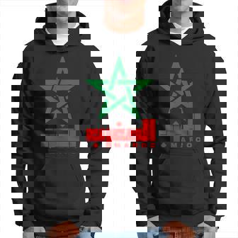 Souvenir Maroc Drapeau Maroc Sweat à capuche - Cadeauxyz