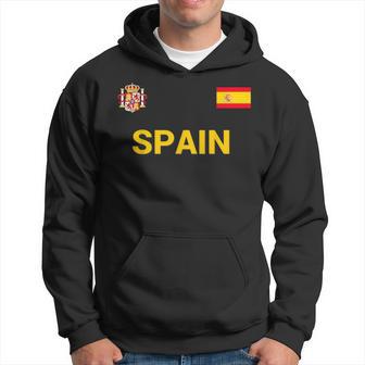 Spain Espana Flag Football Kapuzenpullover - Geschenkecke