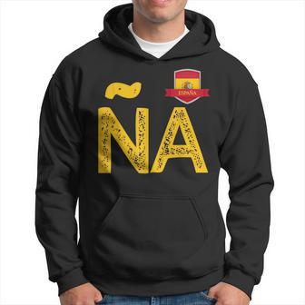 Spain España Human-Flag Letter N And A Spain España Hoodie - Thegiftio UK
