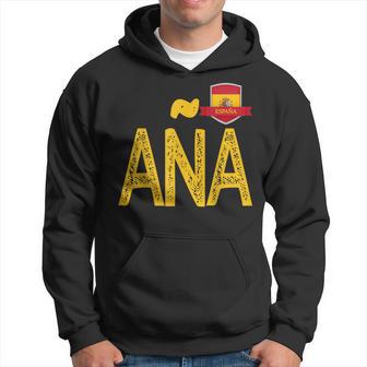 Spain España Human-Flag Letter A And Ñ And A Spain España Hoodie - Thegiftio UK