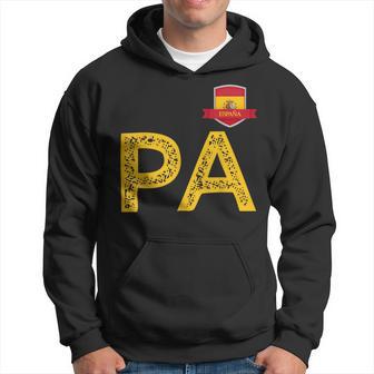 Spain España Human-Flag Letter P And A Spain España Hoodie - Thegiftio UK