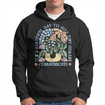 Speech Language Pathologist Pathology Speech Therapy Slp Hoodie - Thegiftio UK