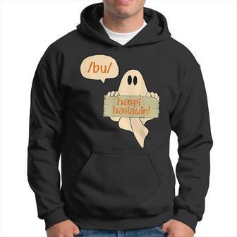 Speech Therapist Halloween Slp Halloween Phonetics Hoodie - Thegiftio UK