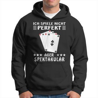 Spektacular Card Player Kapuzenpullover - Geschenkecke