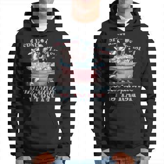 Splish Splash Your Opinion Is Trash Raccoon Hoodie - Thegiftio UK