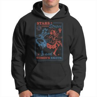Stars Stripes And Reproductive Rights 4Th Of July Women's Hoodie - Monsterry DE