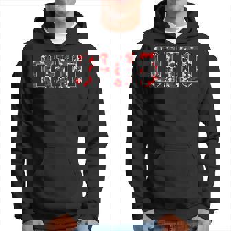 State Of Ohio Ohioan Trendy Distressed Camo Graphic s Hoodie - Thegiftio UK