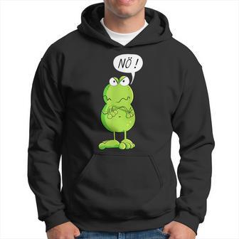 Statement Frog Nö Fun Kapuzenpullover - Geschenkecke