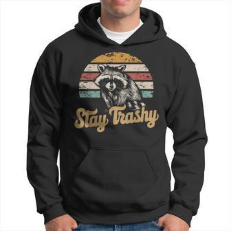 Stay Trashy Opossum Raccoon Internet Memes Meme Hoodie - Thegiftio UK