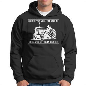 Steyr Oldtimer Traktor Fan Kapuzenpullover - Geschenkecke