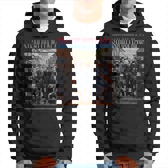 Straight Outta Maga Trump 2024 Hoodie | Mazezy