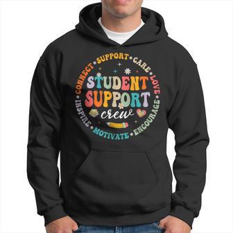Student Support Crew School Counselor Student Services Squad Hoodie - Thegiftio UK