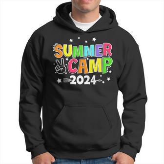Summer Camp Happy Camper Vacation Matching Family Group Hoodie - Thegiftio UK
