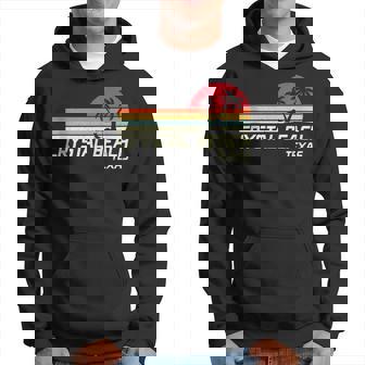 Summer Vacation Vintage Texas Crystal Beach Hoodie - Monsterry