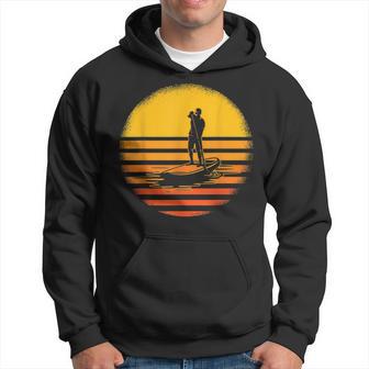 Sup Retro Stand Up Paddleboarder Hoodie - Thegiftio UK