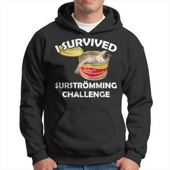 Surströmming I Survived Surströmming Challenge Kapuzenpullover - Geschenkecke