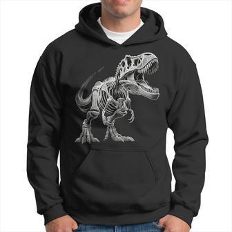 T-Rex Skeleton Paleontologist Fossil Dinosaur Hoodie - Thegiftio UK