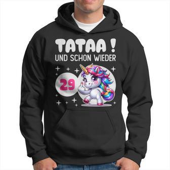 Tataa Und Schon Wieder 29 Einhorn Middle Finger Kapuzenpullover - Geschenkecke